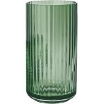Grüne 20 cm Lyngby Porcelæn Vasen & Blumenvasen aus Glas 