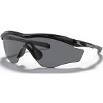 Reduzierte Schwarze Oakley Ovale Sportbrillen mit Sehstärke aus Metall für Herren 