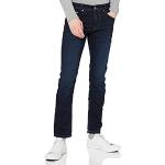 Reduzierte Dunkelblaue MAC Straight Leg Jeans für Herren Weite 32, Länge 32 