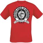 MacGyver School of Engineering Männer T-Shirt rot M 100% Baumwolle Fan-Merch, TV-Serien