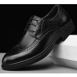 Schwarze Business Oxford Schuhe Tiere für Herren 