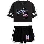 Maisley SaveMe T-Shirt & Kurze Hose Sport Set Bangtan Boys World Tour Love Yourself Suga Jimin Jin Jung Jook J-Hope Rap-Monster V Shorts & Top Sets