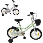 Grüne Fahrradklingeln aus Stahl für Kinder 