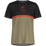 Reduzierte Hellbraune Maloja T-Shirts für Herren Größe M 