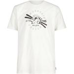 Reduzierte Weiße Print Klassische Maloja T-Shirts aus Baumwolle für Herren Größe XL 