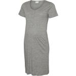 Hellgraue MAMA LICIOUS Nachthemden für Schwangere aus Jersey für Damen Größe XL 