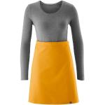 Graue Casual Wickelröcke Orangen aus Polyester für Damen Größe S 