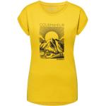 Gelbe Mammut Nachhaltige T-Shirts aus Baumwolle für Damen Größe S 
