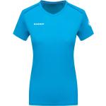 Blaue Mammut Sertig Nachhaltige T-Shirts für Damen Größe XS 