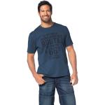 Reduzierte Blaue Man's World T-Shirts aus Jersey für Herren Größe 5 XL Große Größen 