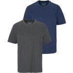 Blaue Man's World T-Shirts aus Jersey für Herren Größe 5 XL Große Größen 2 Teile 