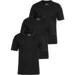 Schwarze Man's World V-Ausschnitt V-Shirts aus Jersey für Herren Größe 5 XL Große Größen 3 Teile 