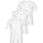 Weiße Man's World V-Ausschnitt V-Shirts aus Jersey für Herren Größe M 3 Teile 