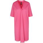 Pinke Marc Cain Mini V-Ausschnitt Partykleider aus Elastan für Damen Größe S 