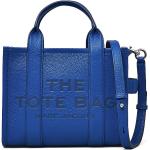 Blaue Marc Jacobs Tote Bags & Henkeltaschen aus Leder mit Innentaschen für Damen 
