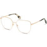 Goldene Marc Jacobs Quadratische Damenbrillen aus Metall 