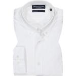 Reduzierte Weiße Langärmelige Marc O'Polo Bio Button Down Hemden aus Baumwolle für Herren Größe XXL 