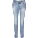 Blaue Marc O'Polo Nachhaltige Slim Jeans aus Elastan für Damen Größe XS 