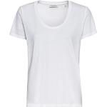 Reduzierte Weiße Marc O'Polo T-Shirts aus Baumwolle für Damen Größe XXL 
