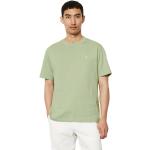 Reduzierte Grüne Kurzärmelige Marc O'Polo T-Shirts aus Jersey für Herren Größe XXL 