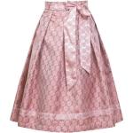 Pinke MarJo Trachtenröcke aus Polyester für Damen 