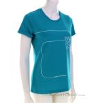 Reduzierte Blaue Martini Sportswear T-Shirts aus Elastan für Damen Größe XS 