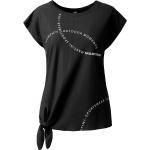 Schwarze Martini Sportswear T-Shirts für Damen Größe XS 