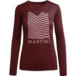 Reduzierte Rote Langärmelige Martini Sportswear Longsleeves & Langarmshirts für Damen Größe XS 
