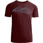 Reduzierte Rote Atmungsaktive Martini Sportswear Herrenlaufshirts Größe S 