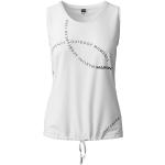 Weiße Ärmellose Martini Sportswear Damenfunktionsshirts aus Polyester Größe S 