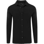 Reduzierte Schwarze Casual Langärmelige Marvelis Langarmhemden aus Jersey für Herren Größe 3 XL Große Größen 