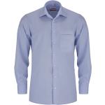 Hellblaue Business Langärmelige Marvelis Nachhaltige Slim Fit Hemden 