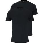 Marvelis T-Shirt Doppelpack Rundhals Uni Schwarz 2816/12/68, Größe: M