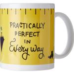Mary Poppins Kaffeebecher Practically Perfect, Tasse, Gelb