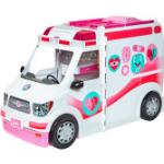 Mattel Barbie 2-in-1 Krankenwagen Spielset (mit Licht & Geräuschen), Spielfahrzeug
