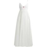 Weiße Ärmellose HUGO BOSS HUGO Maxi Freizeitkleider gesmokt aus Baumwolle für Damen Größe S 