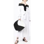 Reduzierte Weiße Langärmelige Gabriela Hearst Maxi schulterfreiem Ausschnitt Schulterfreie Kleider aus Baumwolle für Damen Größe M 