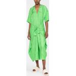 Reduzierte Hellgrüne STELLA McCARTNEY Maxi Nachhaltige V-Ausschnitt Maxikleider & lange Kleider aus Viskose für Damen Größe XL 