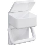 Weiße Maximex Toilettenpapierhalter aus Kunststoff 