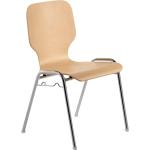 Reduzierte Braune Mayer Sitzmöbel Besucherstühle & Konferenzstühle aus Chrom stapelbar 