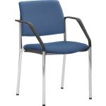 Blaue Mayer Sitzmöbel Besucherstühle & Konferenzstühle aus Polyester gepolstert 