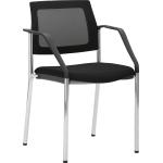 Schwarze Mayer Sitzmöbel Besucherstühle & Konferenzstühle aus Polyester gepolstert 