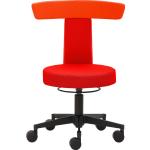 Rote Mayer Sitzmöbel Arbeitshocker aus Polyester 