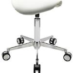 Beige Mayer Sitzmöbel ergonomische Hocker aus Metall stapelbar 
