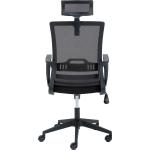 Schwarze Mayer Sitzmöbel Bürostühle mit Kopfstütze aus Polyester 