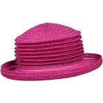 Pinke Mayser Traveller Hüte aus Stroh für Damen Einheitsgröße 