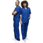 Blaue Grey's Anatomy Arzt Kostüme für Damen Größe L 