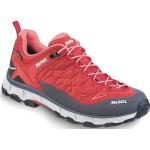 Schwarze Meindl Lite Trail Gore Tex Trailrunning Schuhe Schnürung aus Veloursleder wasserdicht für Damen Größe 41 