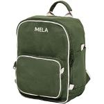 MELAWEAR - Rucksack MELA II Mini | Nachhaltig mit Fairtrade Cotton, GOTS & Grüner Knopf Zertifizierung, Farbe:olivgrün