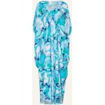 Hellblaue Melissa Odabash Maxi V-Ausschnitt Strandkleider aus Viskose für Damen Einheitsgröße 